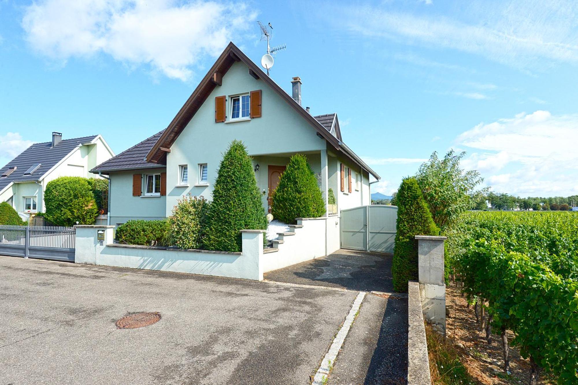Aux Pieds Des Vignes Bed & Breakfast Ingersheim Eksteriør bilde